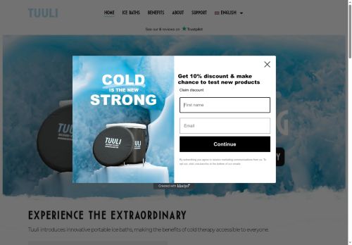 tuuliicebaths.com capture - 2025-07-30 00:05:44