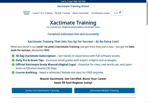 xactimatetrainingschool.com capture - 2025-07-30 00:11:05