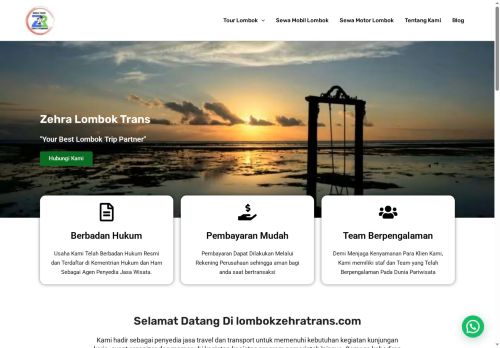 lombokzehratrans.com capture - 2025-07-30 03:03:27