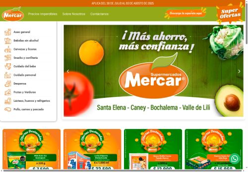 supermercadomercar.com capture - 2025-07-30 05:39:53