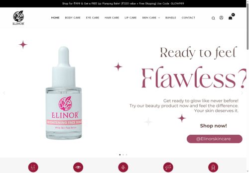 elinorskincare.com capture - 2025-07-30 07:12:03