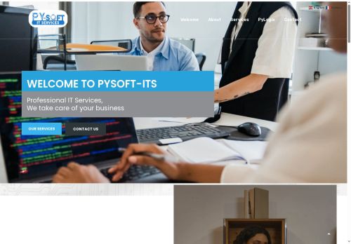 pysoft-its.com capture - 2025-07-30 08:53:43