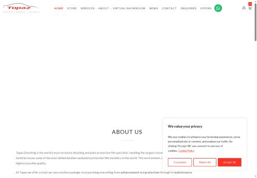 topazdetailingbh.com capture - 2025-07-30 10:16:05