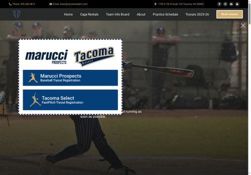 tacomaselect.com capture - 2025-07-30 10:38:36