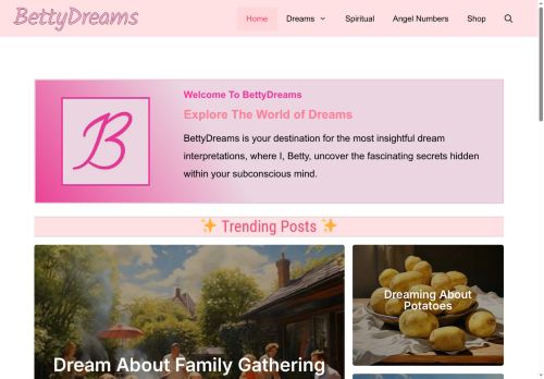 bettydreams.com capture - 2025-07-30 10:45:10