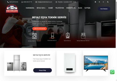 ayhanteknikservis.com capture - 2025-07-30 11:05:04