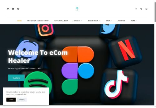 ecomhealer.com capture - 2025-07-30 11:10:14