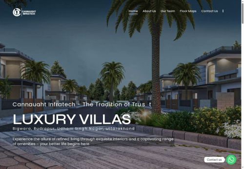 cannaughtinfra.com capture - 2025-07-30 11:43:25