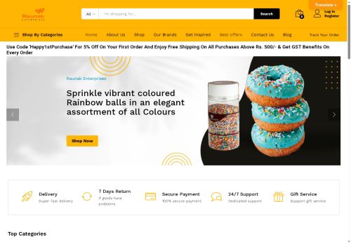 raunakfoodcraft.com capture - 2025-07-30 13:54:12