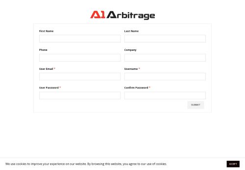 a1arbitrage.com capture - 2025-07-30 14:46:05