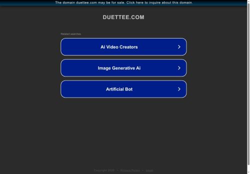 duettee.com capture - 2025-07-30 15:34:51