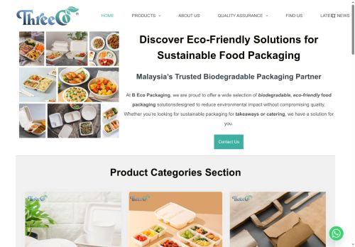 b-ecopackaging.com capture - 2025-07-30 16:07:22