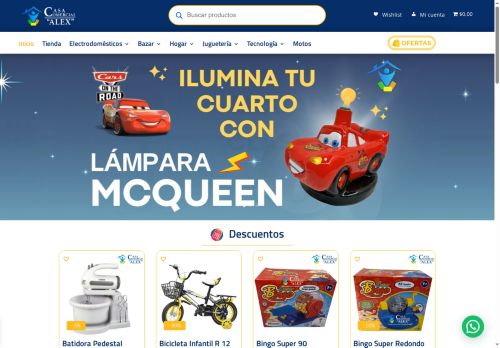 casacomercialalex.com capture - 2025-07-30 16:10:22