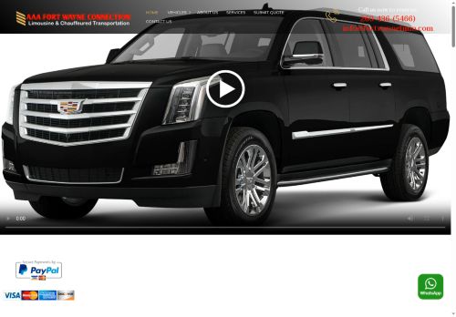 limousineindiana.com capture - 2025-07-30 16:58:19