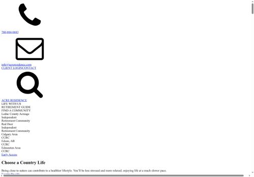 acreresidence.com capture - 2025-07-30 17:17:14