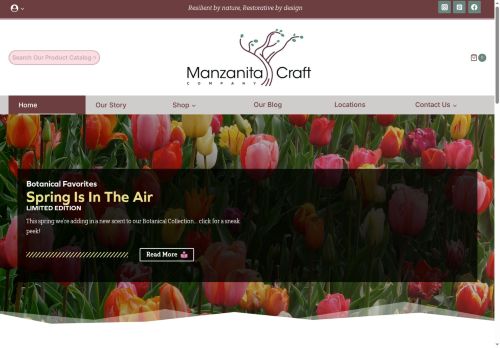 manzanitacraftco.com capture - 2025-07-30 18:09:11
