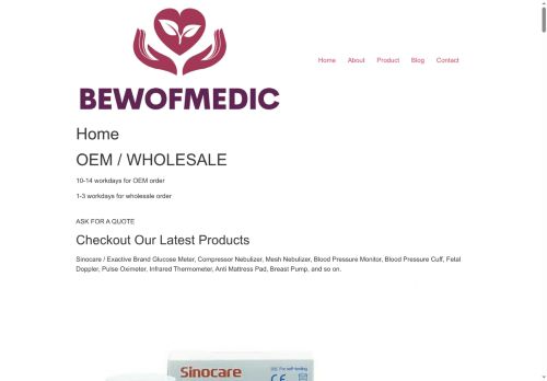 bewofmedic.com capture - 2025-07-30 18:45:08