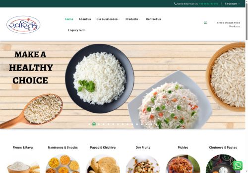 swastikfoodproduct.com capture - 2025-07-30 19:11:42