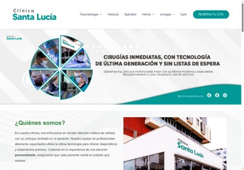 clinicasantaluciacirugias.com capture - 2025-07-30 19:20:54