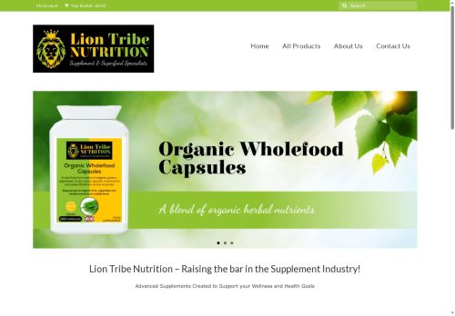 liontribenutrition.com capture - 2025-07-30 19:33:15