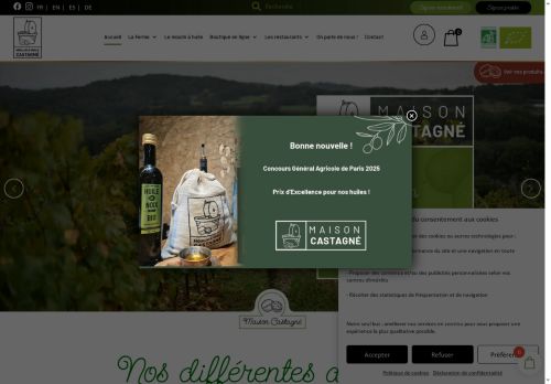 maisoncastagne.com capture - 2025-07-30 19:34:11
