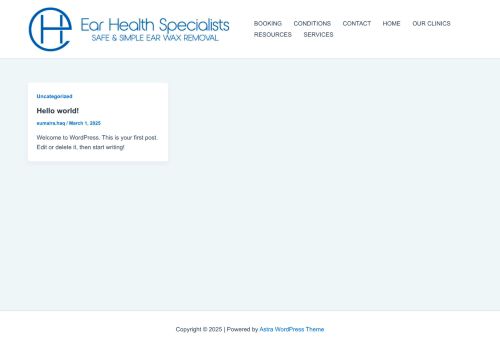 earhealthspecialists.com capture - 2025-07-30 20:30:14