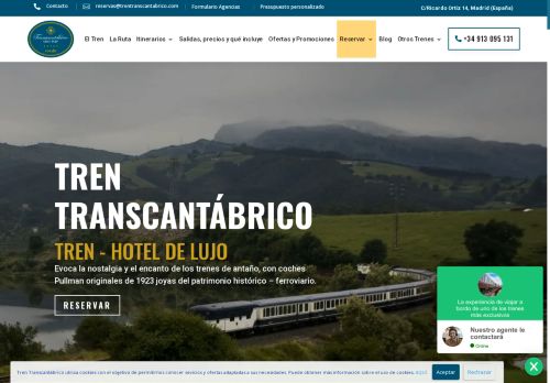 eltrentranscantabricogranlujo.com capture - 2025-07-30 22:09:20