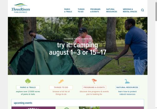 Three Rivers Park District capture - 2025-07-30 22:28:28