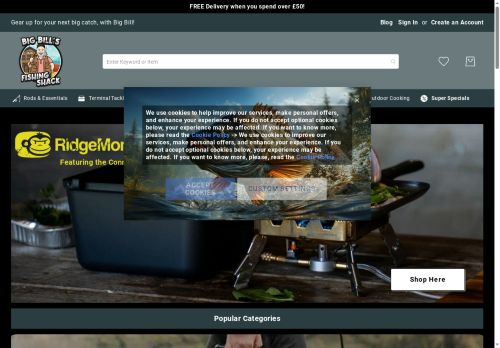 bigbillsfishingshack.co.uk capture - 2025-07-30 23:01:18