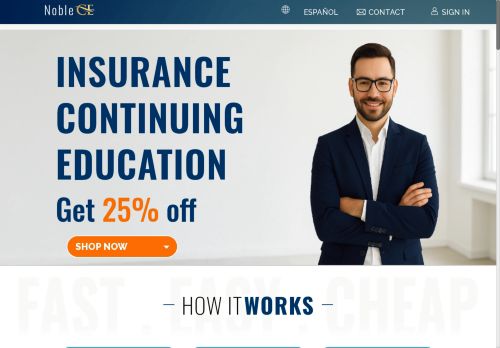 Noble Insurance Continuing Education capture - 2025-07-30 23:14:25