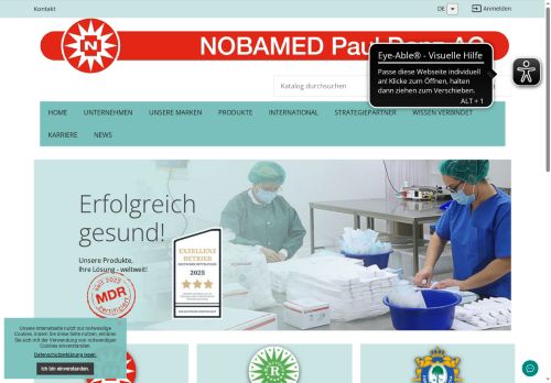 nobamed-ag.net capture - 2025-07-30 23:19:35