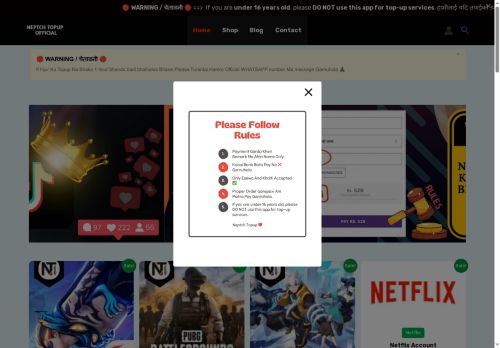 neptchtopup.com capture - 2025-07-31 01:40:10