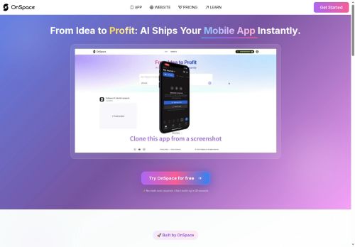OnSpace.AI capture - 2025-07-31 01:50:01