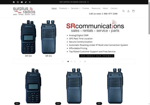 Surplus Two Way Radios capture - 2025-07-31 05:18:52