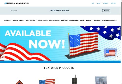 9/11 Memorial Store capture - 2025-07-31 09:04:30