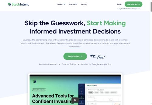 StockIntent capture - 2025-07-31 09:20:00