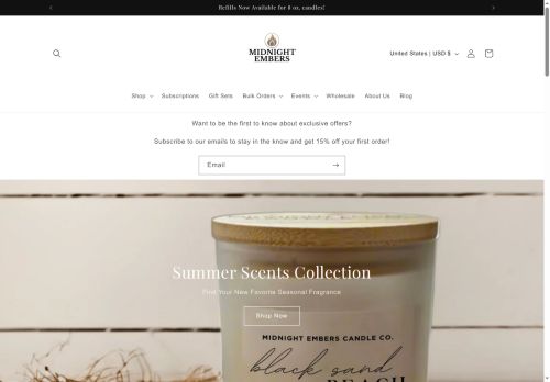 Midnight Embers Candle Co. capture - 2025-07-31 09:35:12