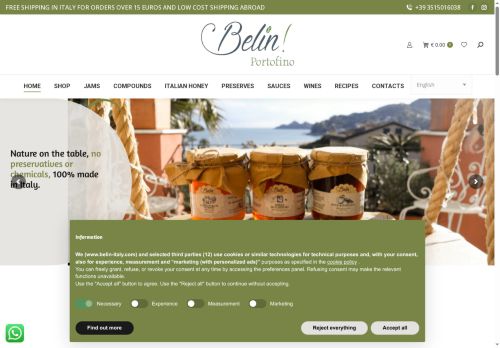 portofino-food.com capture - 2025-07-31 09:44:45