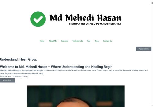 psychologistmehedi.com capture - 2025-07-31 09:46:25