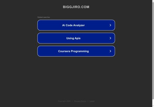 biggjiro.com capture - 2025-07-31 11:58:03