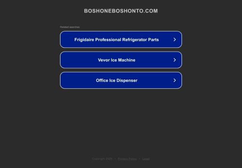 boshoneboshonto.com capture - 2025-07-31 11:59:56