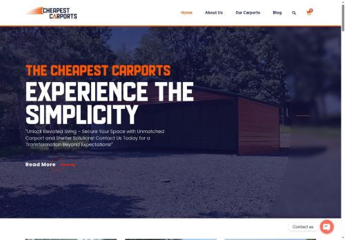cheapestcarports.com capture - 2025-07-31 12:03:09
