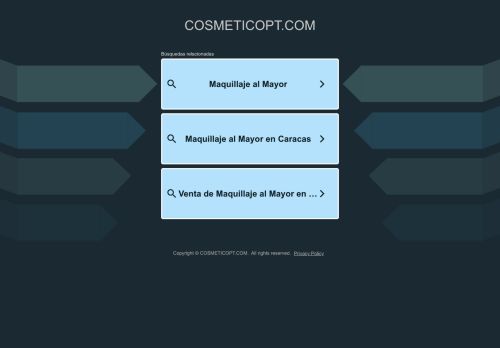 cosmeticopt.com capture - 2025-07-31 16:59:44