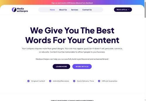 mediawriterpro.com capture - 2025-07-31 17:30:54