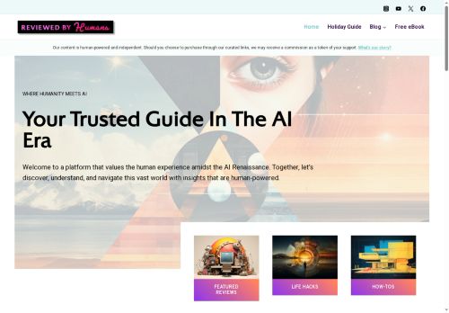 reviewedbyhuman.com capture - 2025-07-31 17:47:22