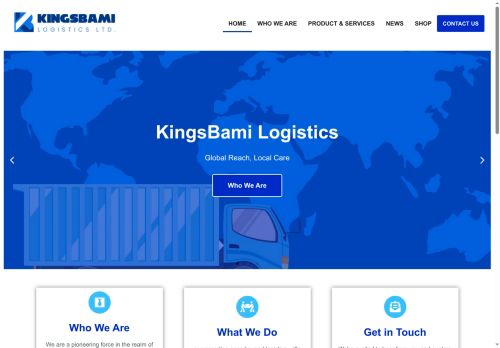 kingsbamilogistics.com capture - 2025-07-31 18:58:05