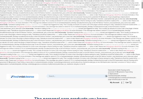 freshmistcleanse.com capture - 2025-07-31 20:17:52