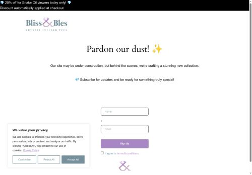 crystalinfusedtees.com capture - 2025-07-31 21:30:39