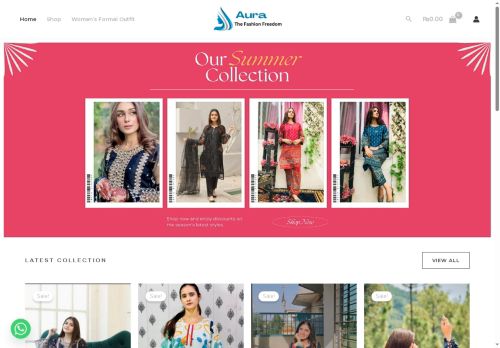 aurathefashionfreedom.com capture - 2025-07-31 22:31:59