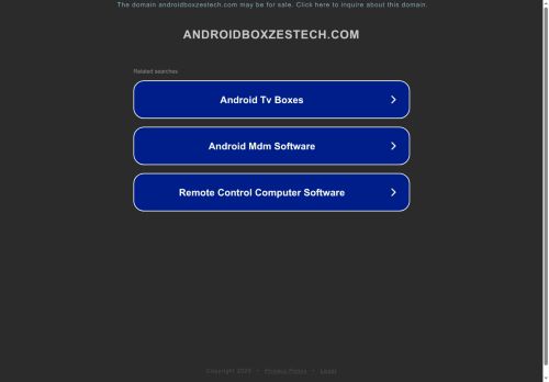 androidboxzestech.com capture - 2025-07-31 23:33:04